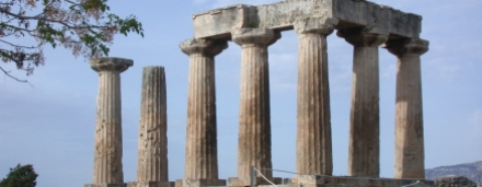 CA Photo of Temple of Apollo at Corinth